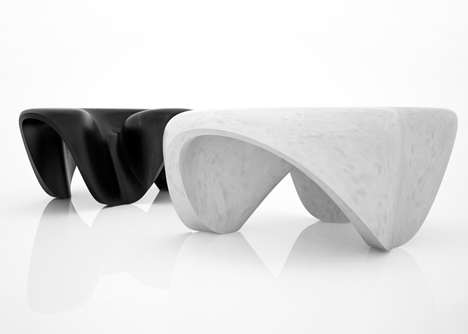 Tables by Zaha Hadid for Citco Tables by Zaha Hadid for Citco