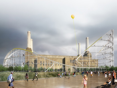 The Architectural Ride at Battersea Power Station by Atelier Zündel Cristea The Architectural Ride at Battersea Power Station by Atelier Zündel Cristea