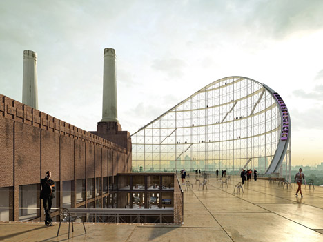 The Architectural Ride at Battersea Power Station by Atelier Zündel Cristea The Architectural Ride at Battersea Power Station by Atelier Zündel Cristea