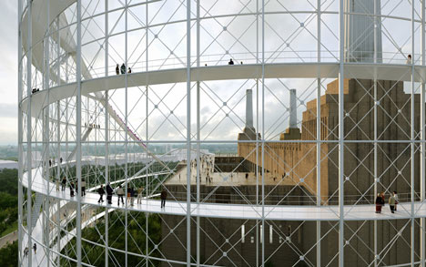 The Architectural Ride at Battersea Power Station by Atelier Zündel Cristea The Architectural Ride at Battersea Power Station by Atelier Zündel Cristea