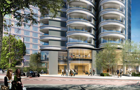 Three Foster + Partners buildings approved for London's Albert Embankment