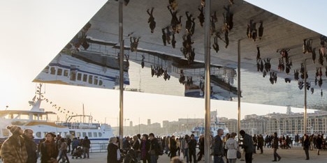 Vieux Port pavilion by Foster + Partners