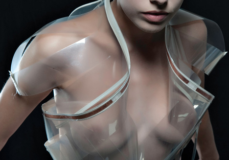 "We're working on a suit that becomes transparent when you lie" "We're working on a suit that becomes transparent when you lie"