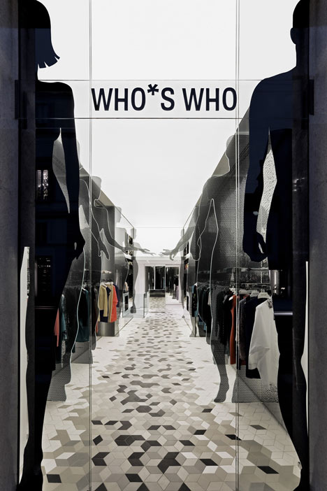 Who's Who interior by Fabio Novembre Who's Who interior by Fabio Novembre