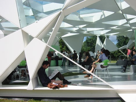 Pritzker Prize 2013 winner Toyo Ito: Serpentine Gallery Pavilion, 2002, London, UK. Pritzker Prize 2013 winner Toyo Ito: Serpentine Gallery Pavilion, 2002, London, UK.