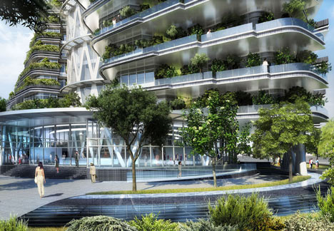 Agora Garden by Vincent Callebaut Architectures