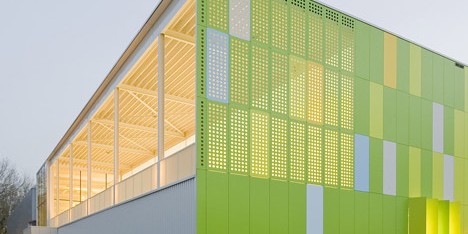 De Rietlanden Sports Hall by Slangen + Koenis Architects