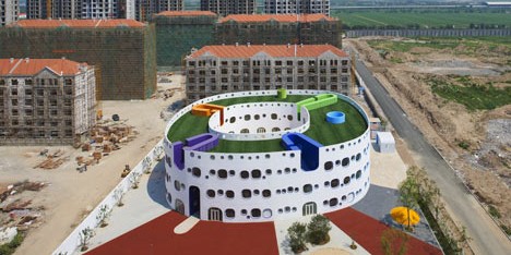 Loop Kindergarten in Tianjin by SAKO Architects