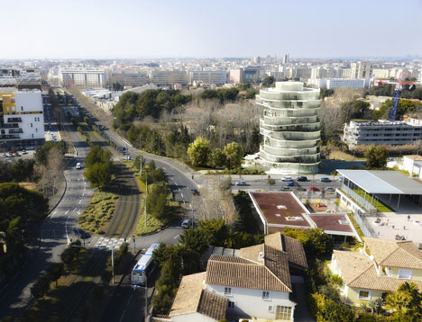 Lot 2, Jardins de la Lironde by Farshid Moussavi Architecture