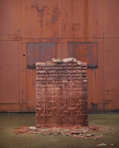 A Pound of Flesh for 50p by Alex Chinneck A Pound of Flesh for 50p by Alex Chinneck