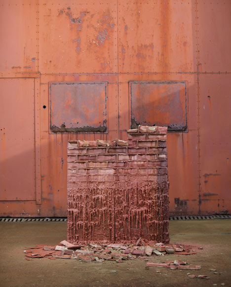 A Pound of Flesh for 50p by Alex Chinneck A Pound of Flesh for 50p by Alex Chinneck