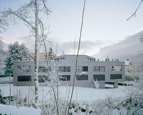 Apartment Building in Chailly by Personeni Raffaele Scharer Architects Apartment Building in Chailly by Personeni Raffaele Scharer Architects