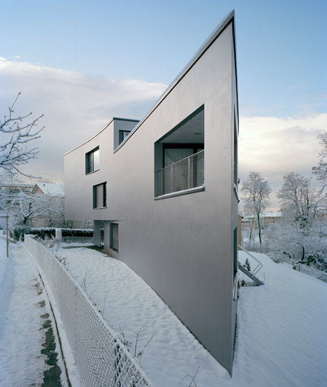 Apartment Building in Chailly by Personeni Raffaele Scharer Architects Apartment Building in Chailly by Personeni Raffaele Scharer Architects