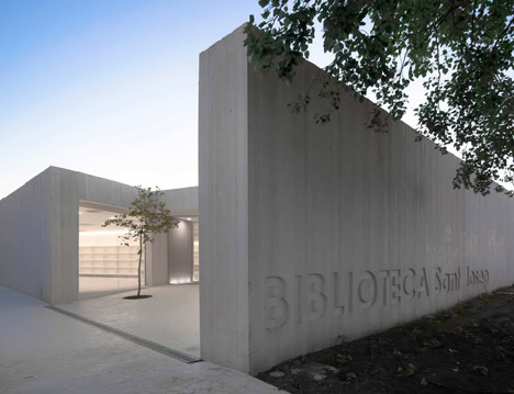 Biblioteca Sant Josep by Ramon Esteve Estudio