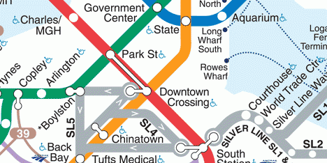 Boston invites designs for new public transport map