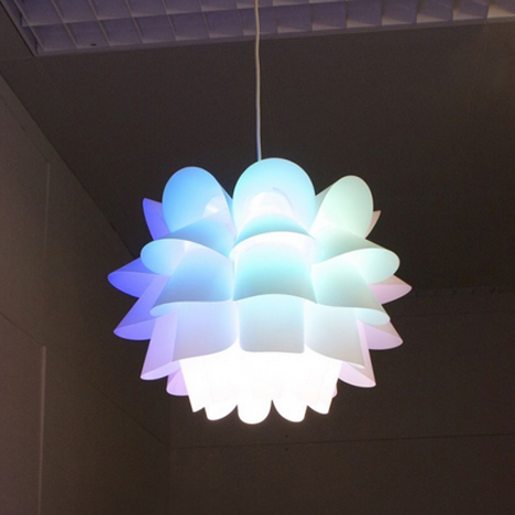 CMYK bulb by Dennis Parren