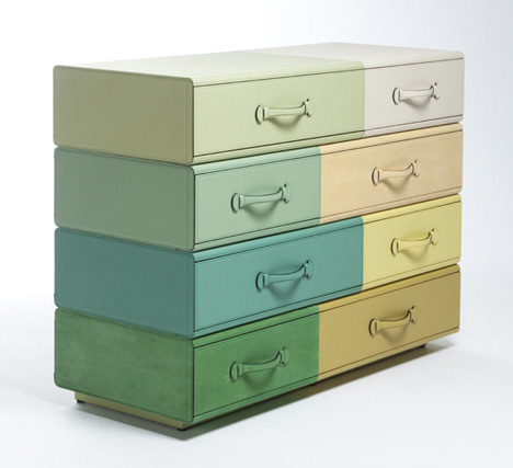 Chest of Suitcases by Maarten de Ceulaer