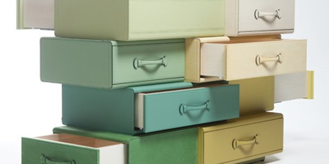Chest of Suitcases by Maarten de Ceulaer