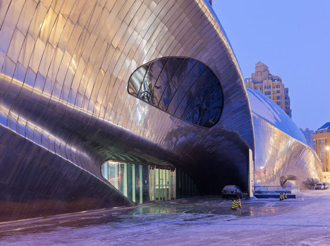 China Wood Sculpture Museum by MAD