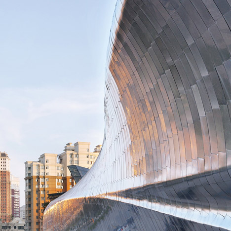 China Wood Sculpture Museum by MAD