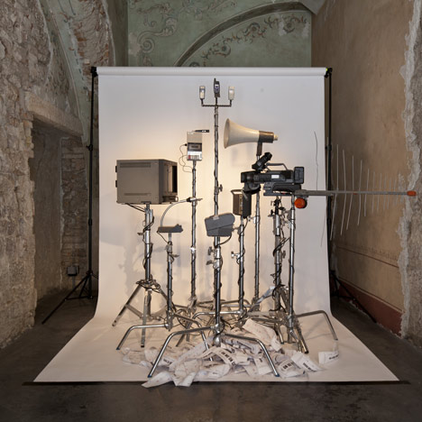 Colors News Machine by Jonathan Chomko of Fabrica