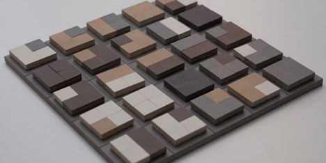 Cromie tiles by Refin in Milan