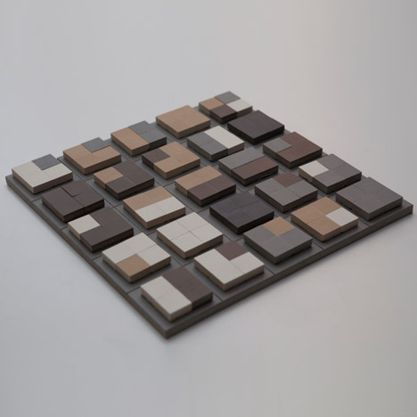 Cromie tiles by Refin in Milan