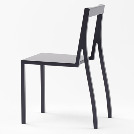 Heel chair by Nendo
