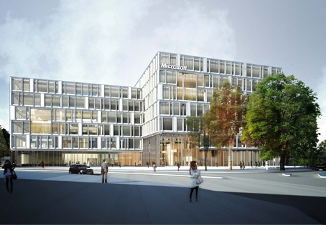 Henning Larsen plans Microsoft headquarters outside Copenhagen Henning Larsen plans Microsoft headquarters outside Copenhagen