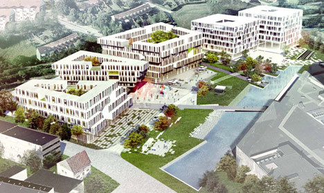 Henning Larsen plans Microsoft headquarters outside Copenhagen Henning Larsen plans Microsoft headquarters outside Copenhagen