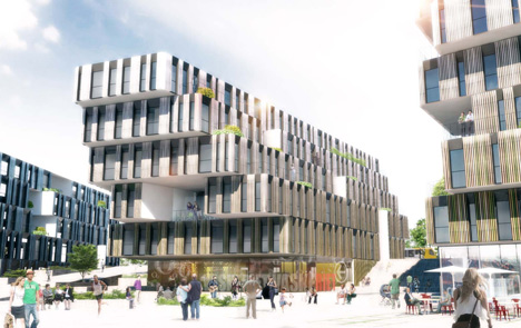 Henning Larsen plans Microsoft headquarters outside Copenhagen Henning Larsen plans Microsoft headquarters outside Copenhagen