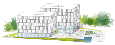 Henning Larsen plans Microsoft headquarters outside Copenhagen Henning Larsen plans Microsoft headquarters outside Copenhagen
