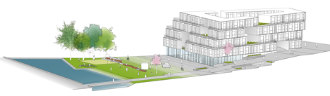 Henning Larsen plans Microsoft headquarters outside Copenhagen Henning Larsen plans Microsoft headquarters outside Copenhagen