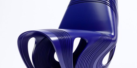 Kuki chair by Zaha Hadid for Sawaya and Moroni