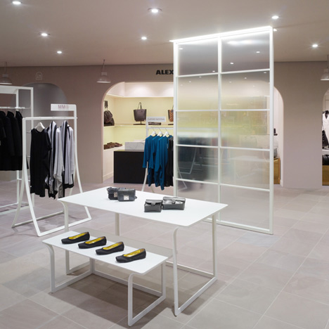 La Rinascente womenswear department by Nendo