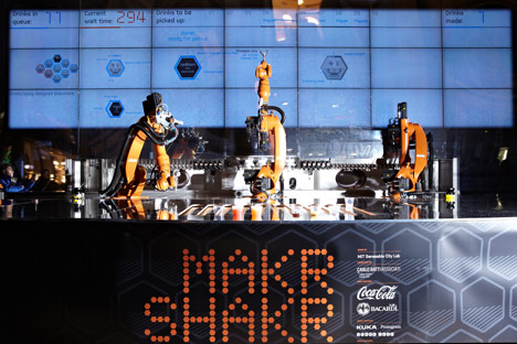 Makr Shakr by Carlo Ratti and MIT Senseable City Lab
