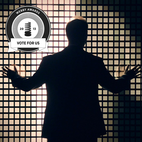 Dezeen Philips Lumiblade movie nominated for Webby Award