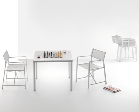 Park Life folding armchair by Jasper Morrison for Kettal Park Life folding armchair by Jasper Morrison for Kettal