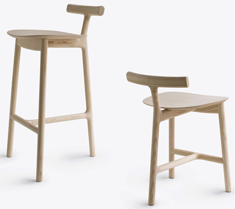 Radice Stools by Industrial Facility for Mattiazzi Radice Stools by Industrial Facility for Mattiazzi