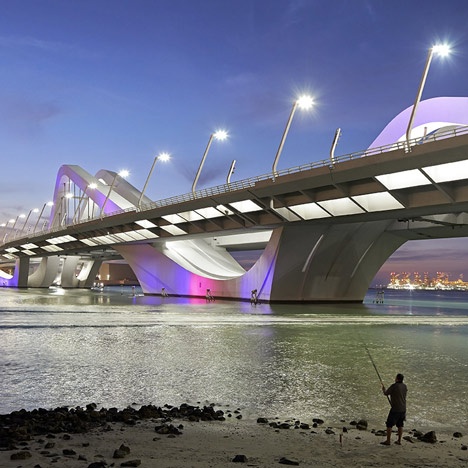 Sheikh Zayed Bridge by Zaha Hadid