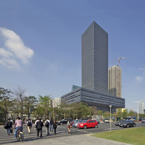 Shenzhen Stock Exchange by OMA