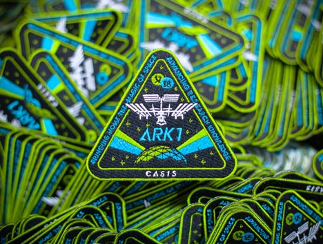 Shepard Fairey designs International Space Station badge Shepard Fairey designs International Space Station badge