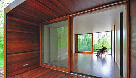 Studio for a Composer by Johnsen Schmaling Architects