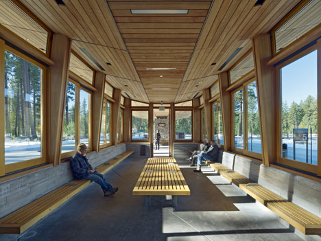 Tahoe City Transit Center by WRNS Studio