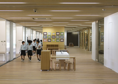 Teikyo University Elementary School by Kengo Kuma and Associates Teikyo University Elementary School by Kengo Kuma and Associates