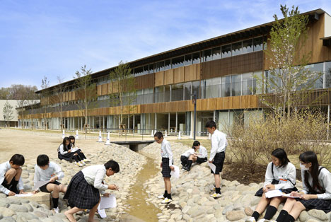 Teikyo University Elementary School by Kengo Kuma and Associates Teikyo University Elementary School by Kengo Kuma and Associates