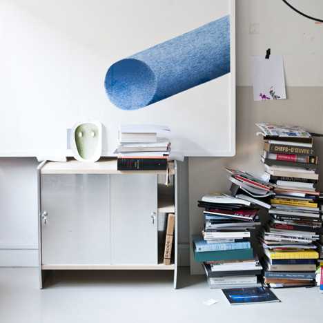Theca and Steelwood Galva by Ronan and Erwan Bouroullec for Magis