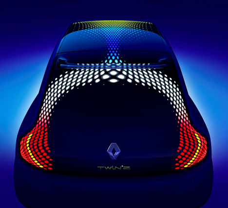 Twin'Z concept car by Ross Lovegrove for Renault
