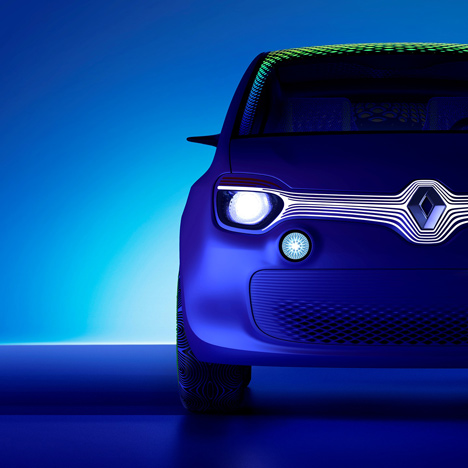 Twin'Z concept car by Ross Lovegrove for Renault