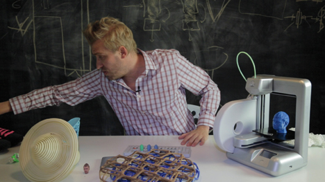 "When I first saw 3D-printing technology I immediately saw the future" "When I first saw 3D-printing technology I immediately saw the future"
